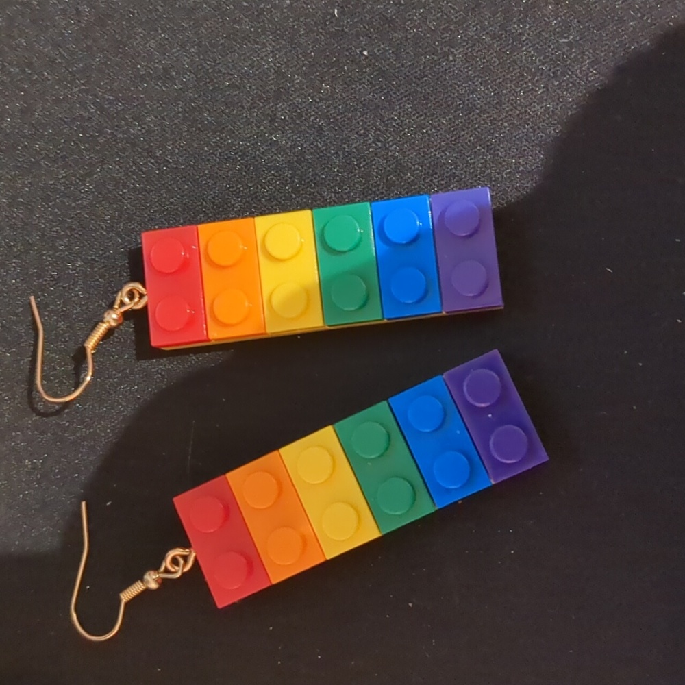 Lego 🌈 Earrings